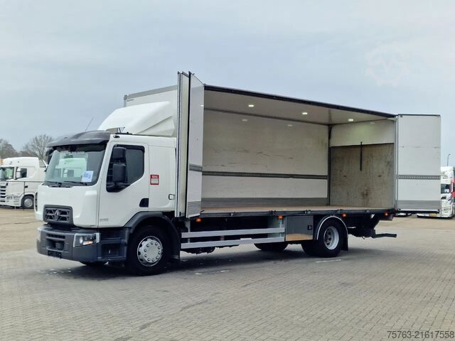 Suitcase Renault D 320 4x2 - Box with sidedoors - Zepro loadlift...