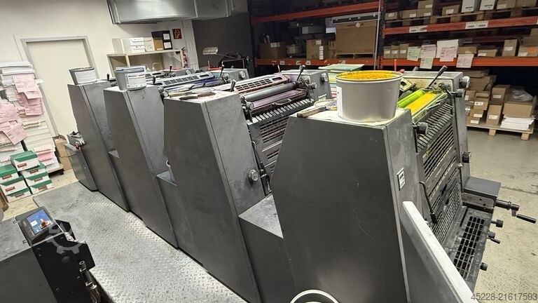 μηχανή εκτύπωσης όφσετ Heidelberg GTO PM 52-4 2001