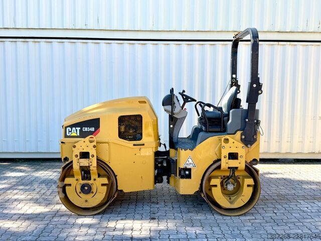 Walec jednobębnowy CATERPILLAR CB34B / 2018 BJ / 1.244 Stunden / 4.3 Tonnen