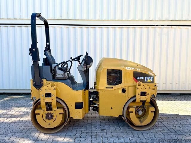 Walec jednobębnowy CATERPILLAR CB34B / 2018 BJ / 948 Stunden / 4.3 Tonnen
