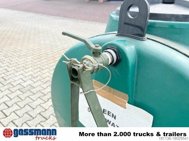 LKW mit Tankaufbau  Wassertank 1000l Kunststoff, 10x Vorhanden!