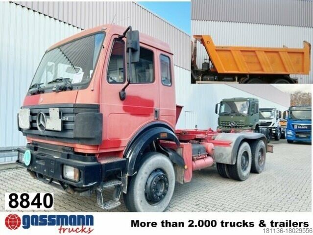Speciallastbil Mercedes-Benz SK II 25/2634 K 6x4, Stahlmulde ca. 13m³