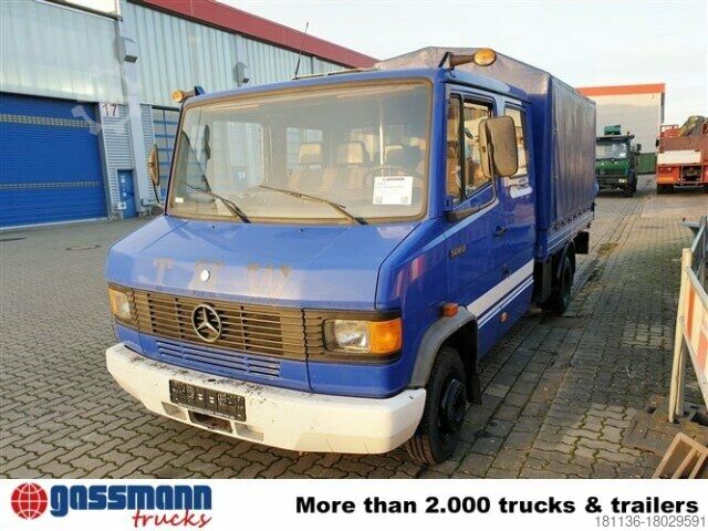 Pick-up skåpbil Mercedes-Benz 508 D 4x2 Doka, EX-THW