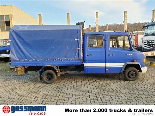 Pick-up skåpbil Mercedes-Benz 508 D 4x2 Doka, EX-THW