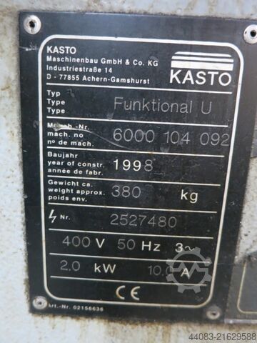 Band Saw Kasto Funktional U