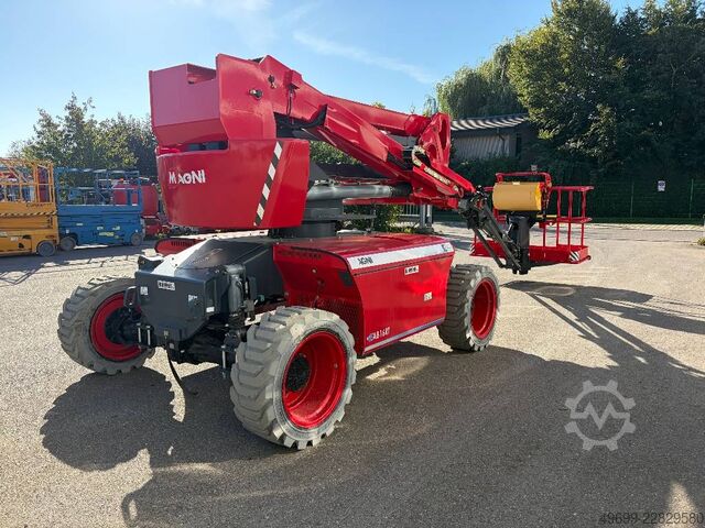 Plataforma de trabajo telescópica articulada Magni EAB 16 RT 16m Elektro 4x4 Gelenk-Arbeitsbühne