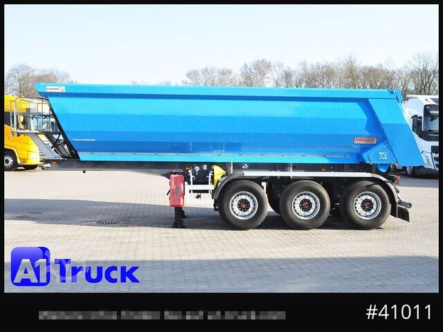 Kippers oplegger WIELTON Euromix ca 24m³  Stahl, Liftachse SAF, NEU Zustand