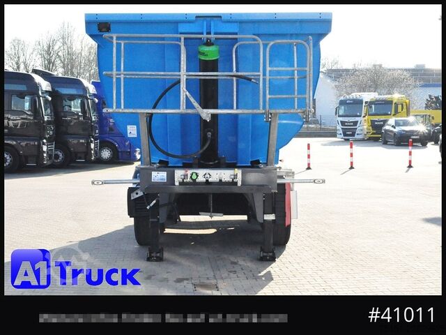 Kippers oplegger WIELTON Euromix ca 24m³  Stahl, Liftachse SAF, NEU Zustand
