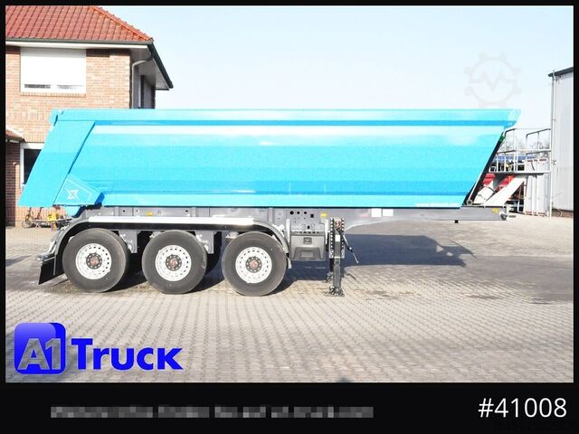 Kippers oplegger WIELTON Euromix ca 24m³  Stahl, Lift SAF,  Tageszulassung,