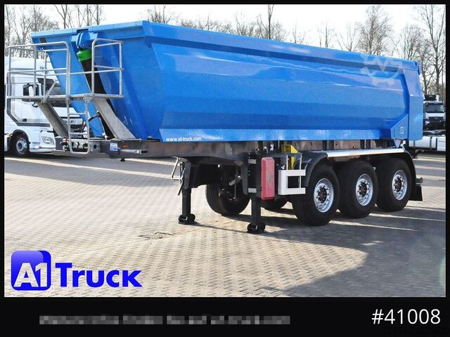 Kippers oplegger WIELTON Euromix ca 24m³  Stahl, Lift SAF,  Tageszulassung,