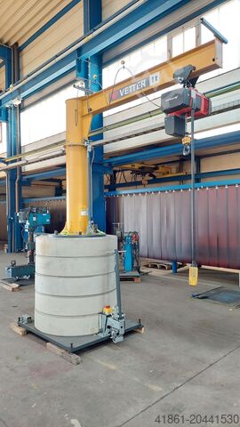 Selvstændigt flytbar søjlesvingkran VETTER MOB 12 PR 10-2,0