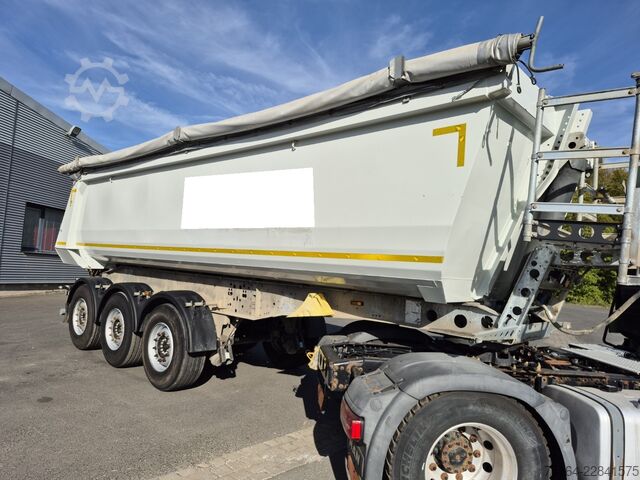 Semi-remorque benne Schmitz Cargobull SKI 24 SL 7.2 Stahlrundmulde