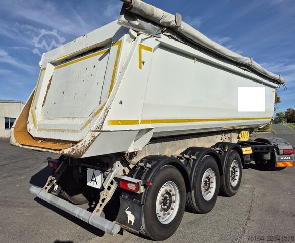 Semi-remorque benne Schmitz Cargobull SKI 24 SL 7.2 Stahlrundmulde