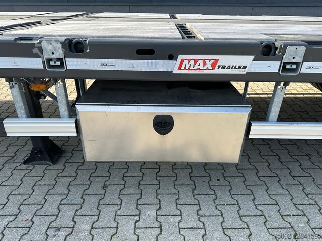 Remorca platformei Faymonville NEW MAX200-N-3A-13.50-FTR-19.5-2.54 Flat Tail Ramp