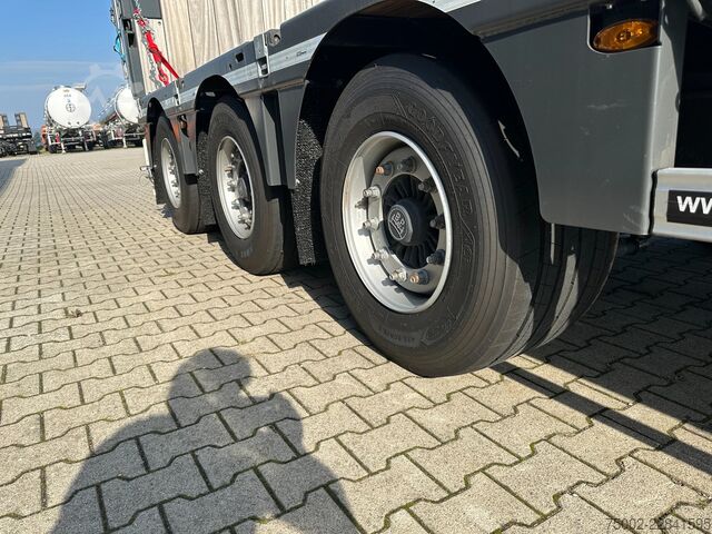 Remorca platformei Faymonville NEW MAX200-N-3A-13.50-FTR-19.5-2.54 Flat Tail Ramp
