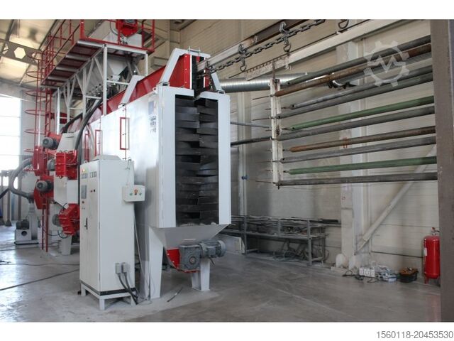 Διαμπερής κρεμαστή μηχανή αμμοβολής CETINGIL ASK-KON Overhead Blasting Machine