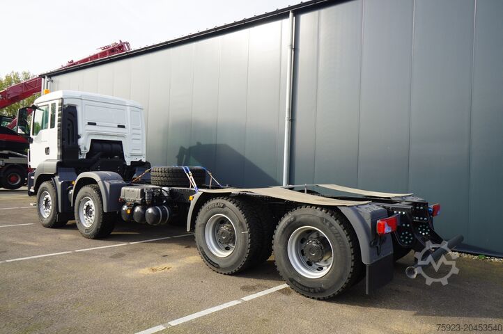Chassis met cabine MAN TGS41.400 8X4 BB-WW NEW UNUSED CHASSIS EURO3