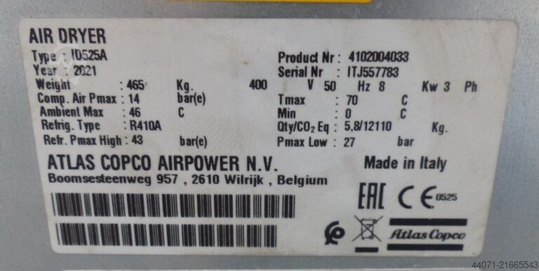 Schraubenkompressor GA160VSD+FF Premium Atlas Copco GA160VSD+FF