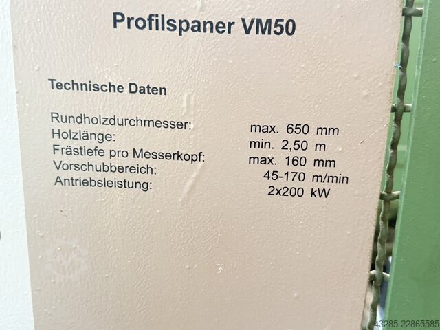 Gată secție de cherestea (staționară) Linck VM50,V30, VS66