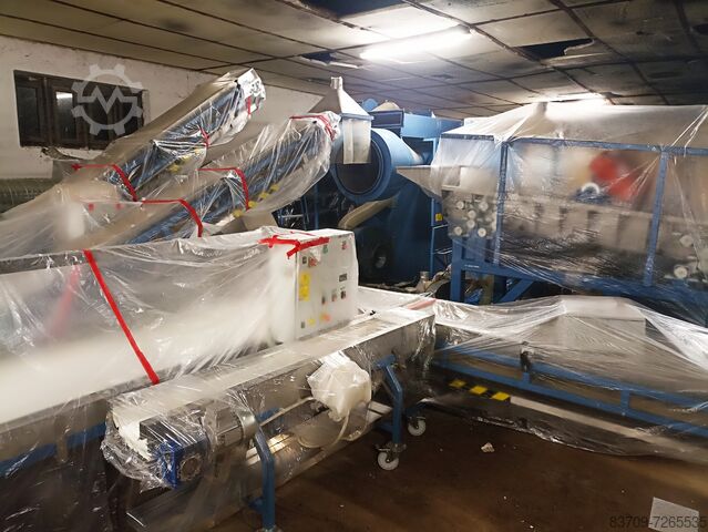 Linia maszyn do przetwarzania leków i z EUROPRIMA Processing line+ camomille output