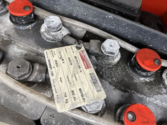 Elektrikli 3 tekerlekli forklift Linde E14-02