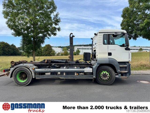 Roll-off tipper truck MAN TGS 18.360 4X2 BL, Hyva 10.45 S,