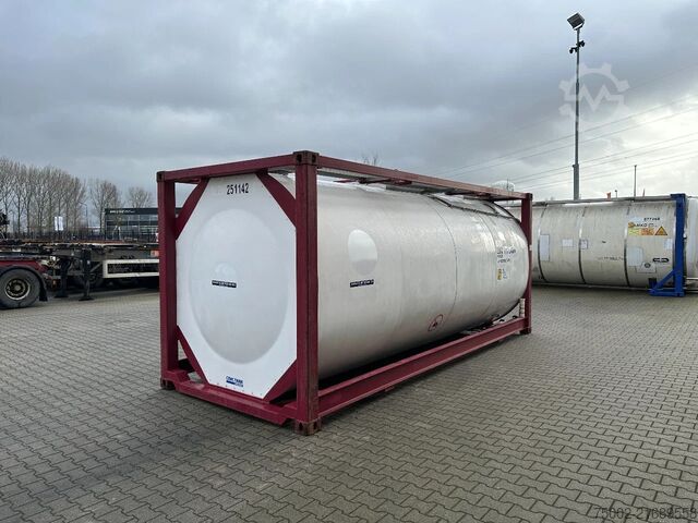 Tankcontainer CIMC tankcontainers 20FT ISO /  25.040L / L4BN / T12 / steam heatin...