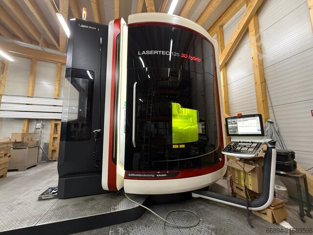 Universal machining center DMG Mori DMU 125 monoBlock / Lasertec 3D Hybrid