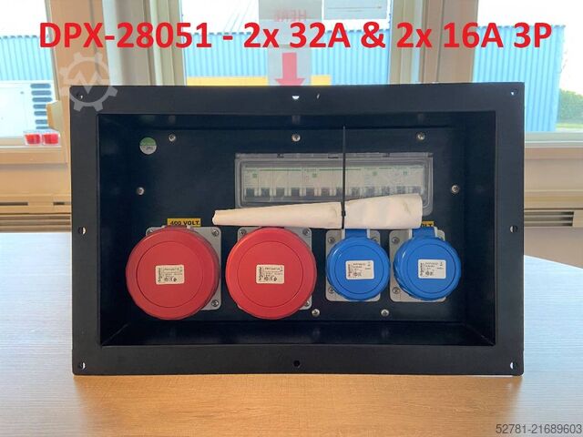Maszyna budowlana  Socket boxes - various options
