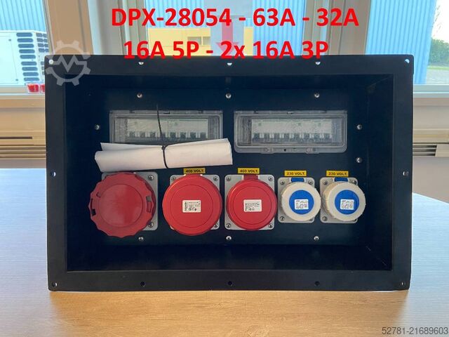 Maszyna budowlana  Socket boxes - various options