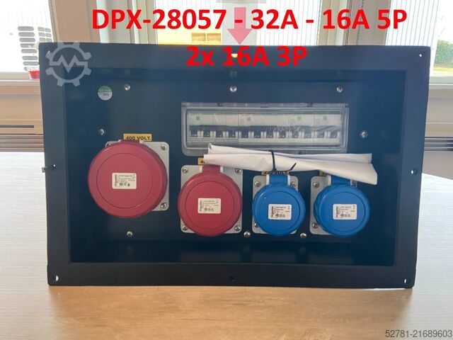 Maszyna budowlana  Socket boxes - various options
