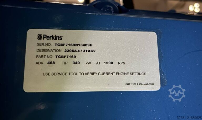 Aggregaat FG Wilson P400-3 - 400 kVA Genset - DPX-16017