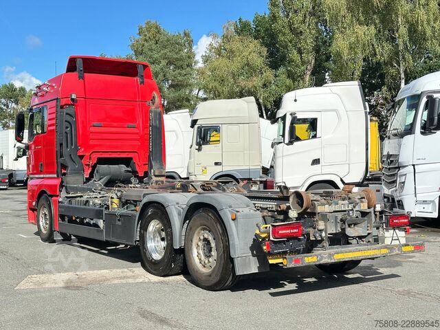 Kamion s kipom s pomičnim kontejnerom MAN TGX 26.500 6x2 Meiller RS21.70 Funk Lift/Lenk