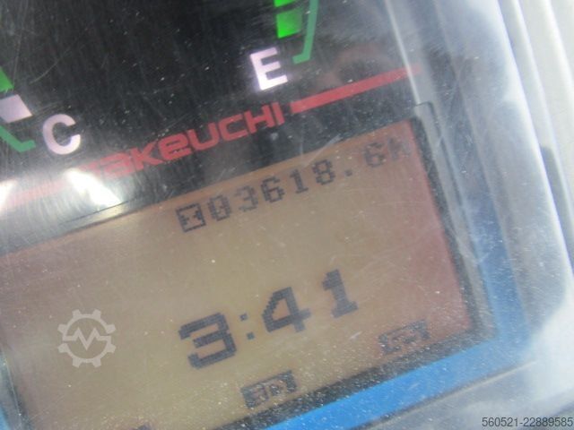 Minigraafmachine Takeuchi TB 216 - POWERTILT + hydraul. Schnellwechsler + 3