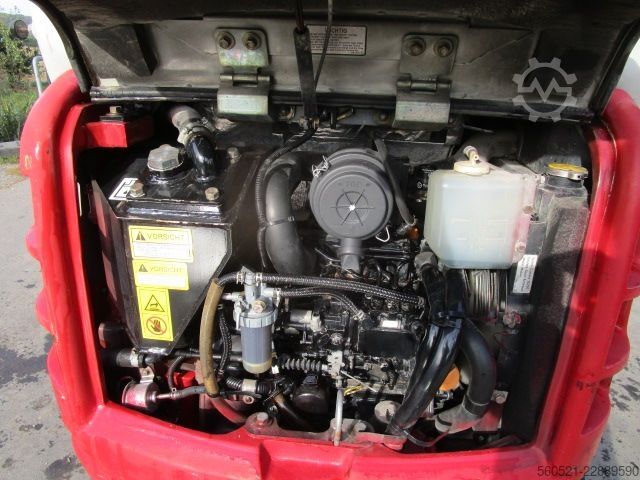 Minigraafmachine Takeuchi TB 216 - hydraulischer Schnellwechsler + 3 Löffel