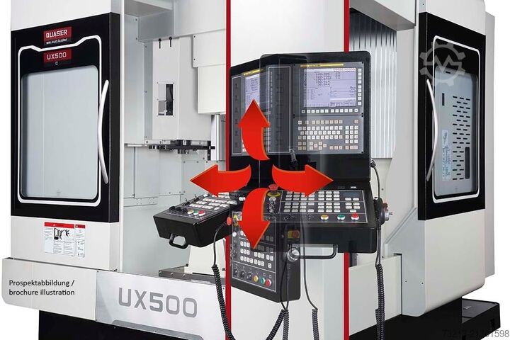 5 eksenli üniversal işleme merkezi QUASER UX 500 C