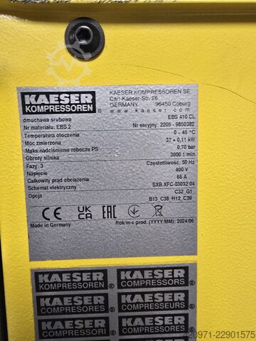 Dmuchawa Śrubowa Kaeser EBS 410 CL SFC