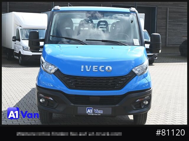 Billenőplatós furgon IVECO Daily 50C16 Kipper Doka, AHK, Meiller, 3,0 Liter
