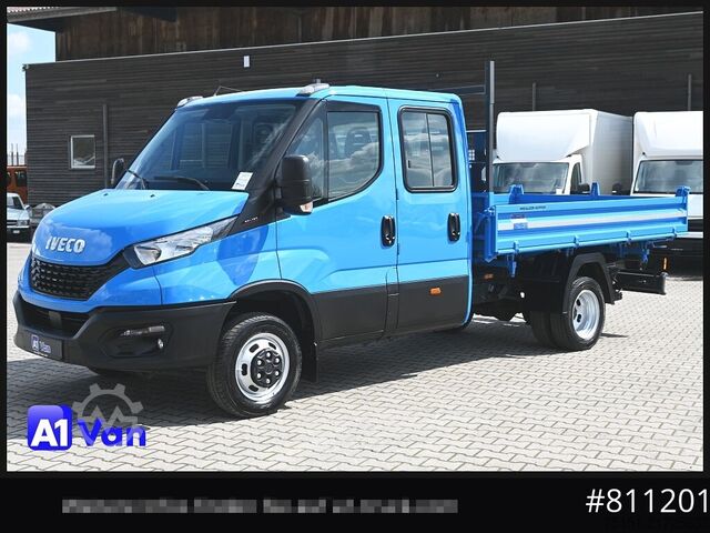 Testreszabott furgon IVECO Daily 50C16 Kipper Doka, AHK, Meiller, 3,0 Liter