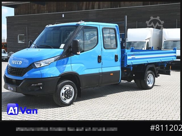 Testreszabott furgon IVECO Daily 50C16 Kipper Doka, AHK, Meiller, 3,0 Liter