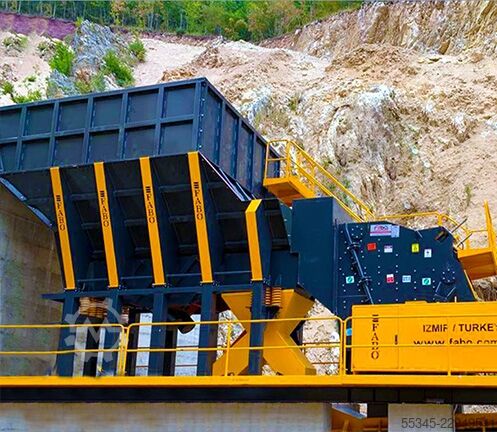 Kruszarka udarowa FABO Stone Crushers Primary impact crusher PDK-100