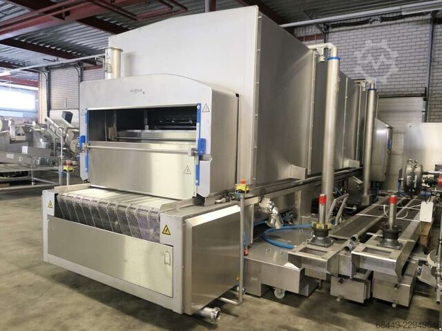 Piec nawiewowy, 3-warstwowy, COO1350x6000 Provisur Hete-lucht-tunnel 3 laags, COO1350x6000