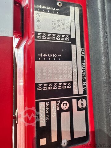 Standaard-SZM DAF XF 480 SSC 4X2 2x ALU TANK  SPECIAL-INTERIOR