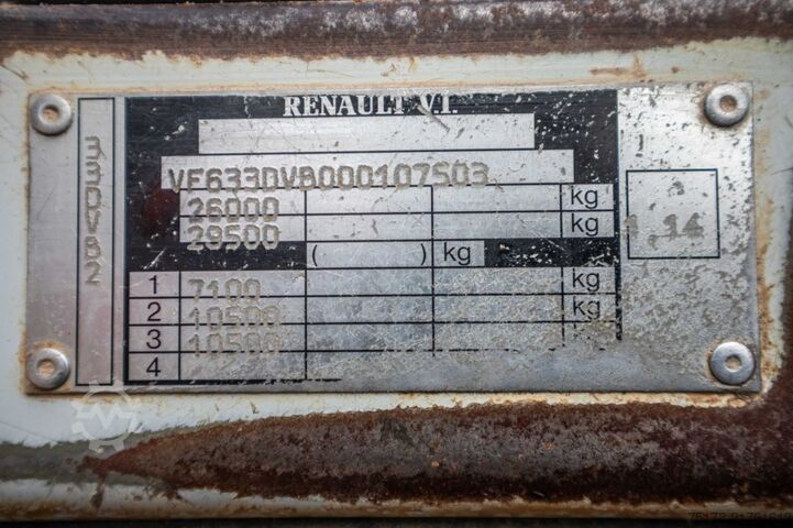 Tankfartyg RENAULT KERAX 370-6X4+16000L/5COMP