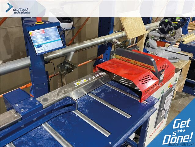 Oprire de măsurare ferăstrău, 6m ProfiFeed Technologies ProfiStop Omicron (Optimiser Software)