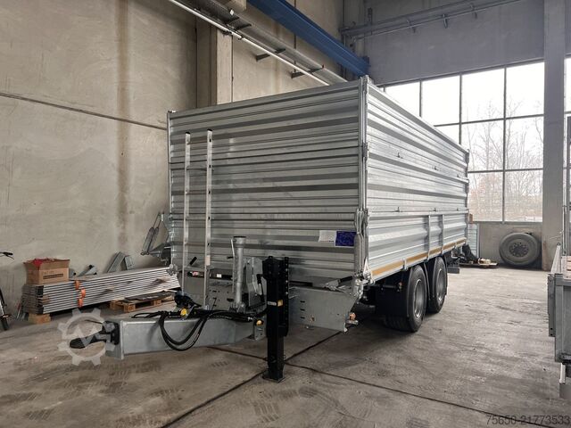 Sklopný přívěs Möslein TTD 19 AB  19 t Tandemkipper Tieflader, Breitbereifung 2 x Aufsatzbordwänden-- Neufahrzeug --