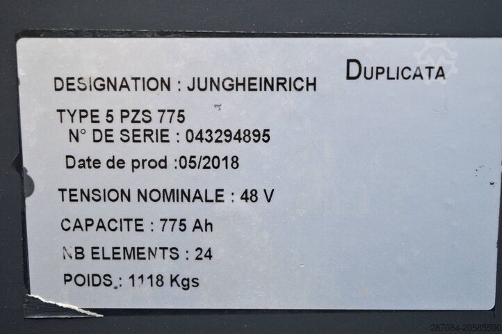 Chariot élévateur à basse altitude Jungheinrich ETV 216