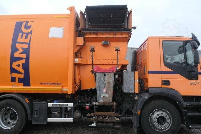 Müllwagen IVECO AD260SY/PS, Terberg, Seitenlader, 30m³, 140tkm