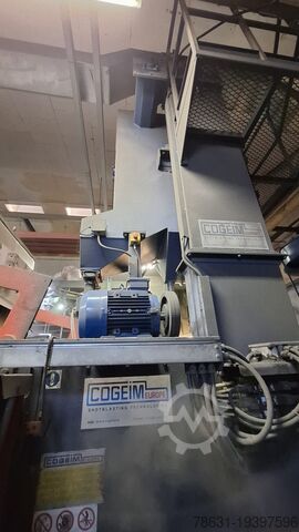 Trommelstraler met rubberen band, stralen COGEIM TG1-3078