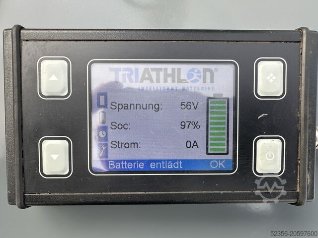 Bedrijfsvoertuig AIM TRIATHLON Li-Ion 48V TC5207-16 Akku 416Ah 21,55kWh